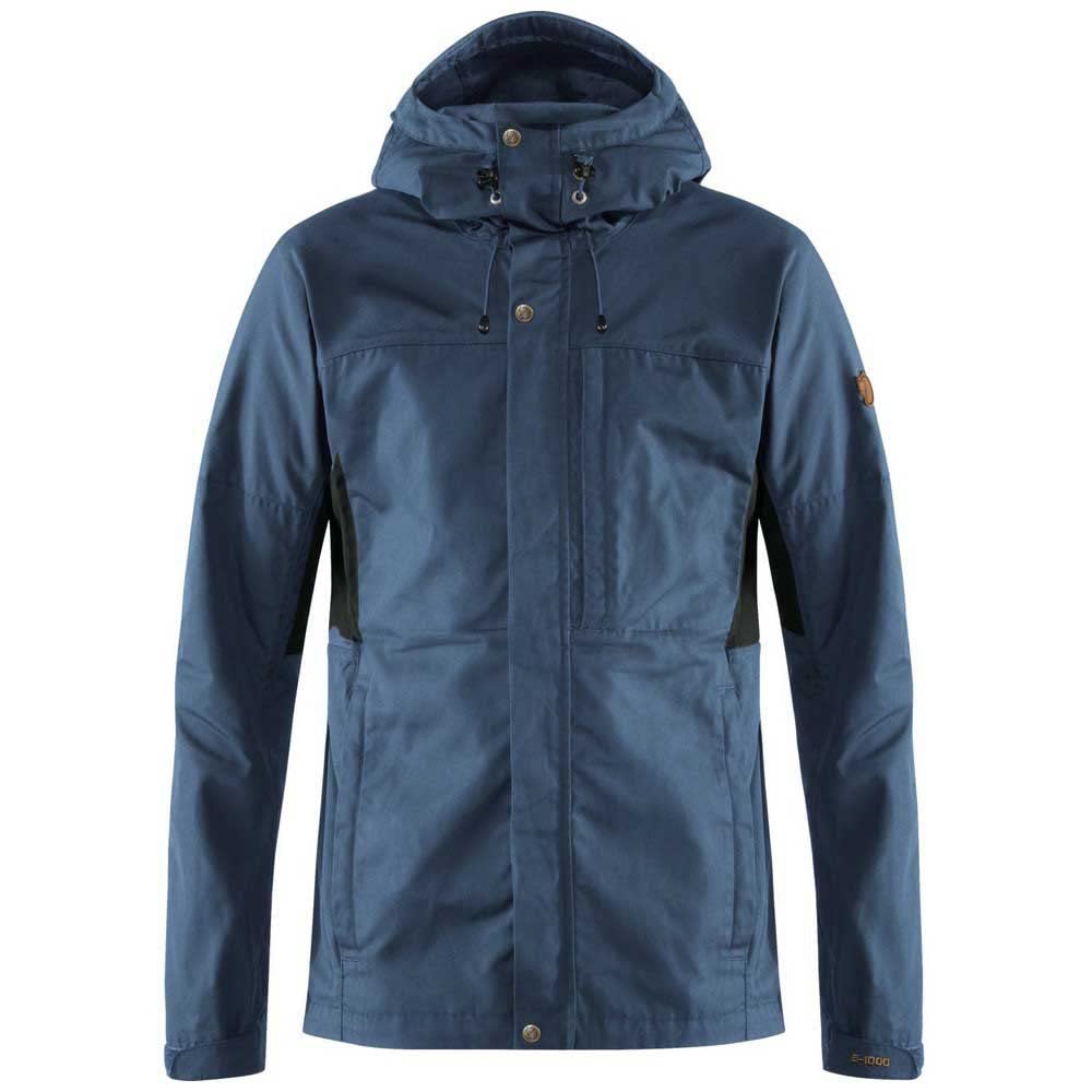 ジャケット・アウター Fjallraven Kaipak Jacket M Fjällräven Kaipak Jacket Uncle Blue/Dark Grey XL at Amazon